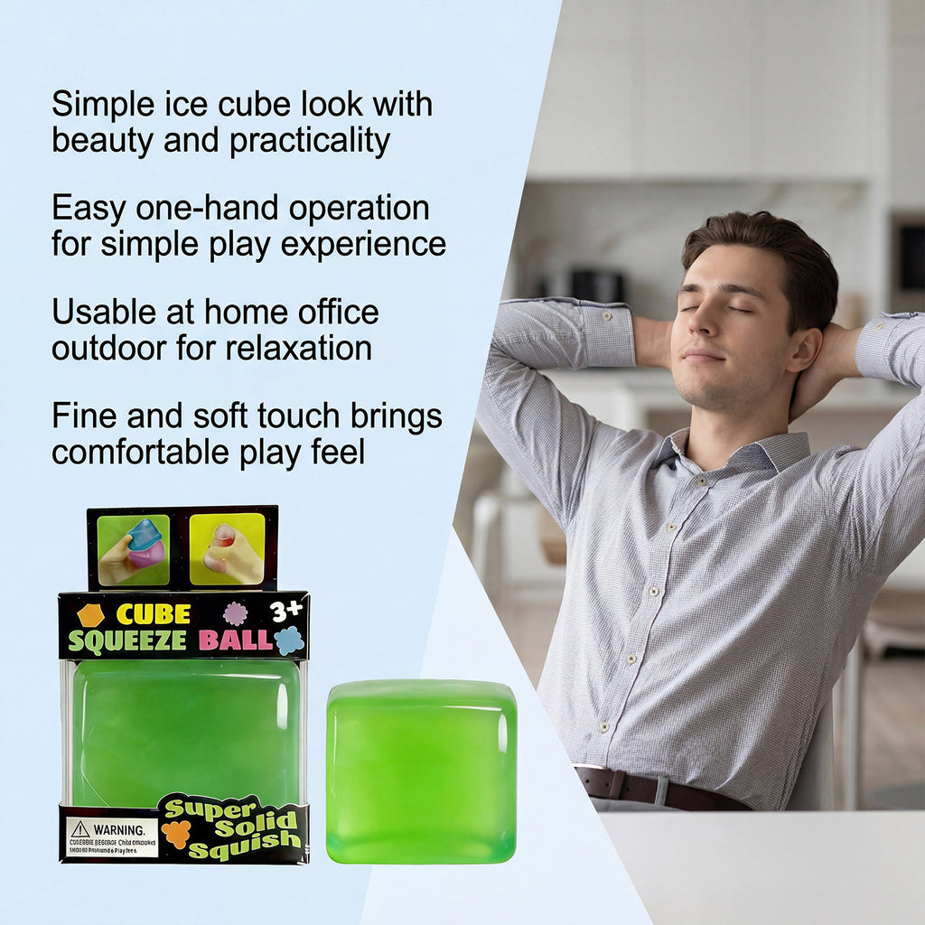 Mini Square Decompression Squeeze Toy Casual Small Toy